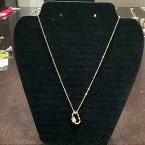 Chic Gold Necklace with Dazzling Pendant by BB Lila